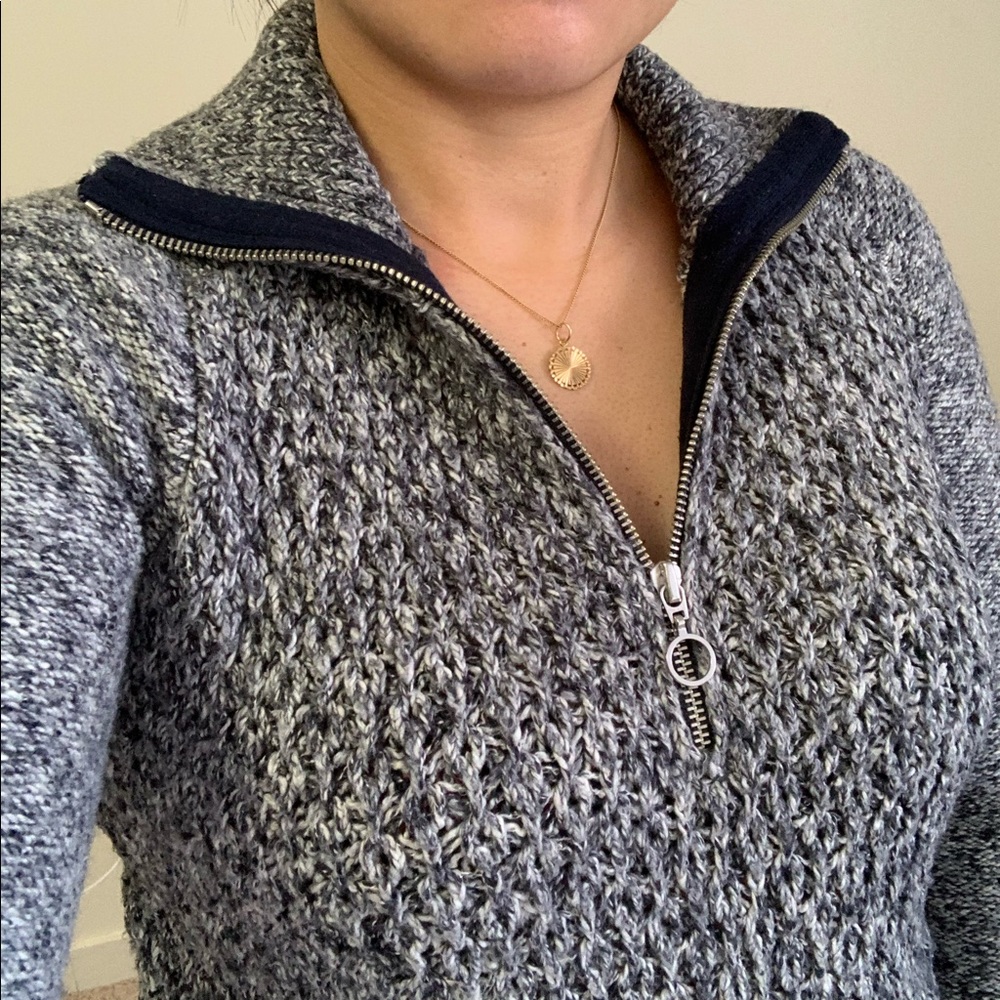 Tommy Hilfiger 1/4 Zip Knit Sweater 🥶